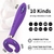 Vibrador Companheiro casal / 10 vibração/ Recarregável/ Prova d'água/ silicone / COD. M14 - comprar online
