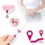 Imagem do Vibrador anal e vaginal com anel/ 12 vibração/ controle remoto/ recarregável/ COD. A33