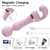 Varinha mágica 20 vibração/ 3 motores de vibração/ Recarregável/ silêncioso/ silicone/ Prova d'água na internet