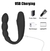 Vibrador Casal Vaginal Anal Clitóris/ 10 vibração/ Recarregável/ Controle (COD. A84) - loja online