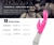 Vibrador Silicone Rabbit 8 Vibrações Flexivel 21cm / COD. A221 - comprar online