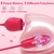 Vibrador Rosa Vai e Vem/ 10 velocidade e Vibrações/ Recarregável