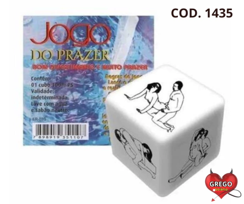 Dado erótico hétero simples - Diversão ao cubo / COD. 1435 - comprar online