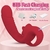 Vibrador Flexível com Língua / 10 vibrações/ Recarregável - loja online