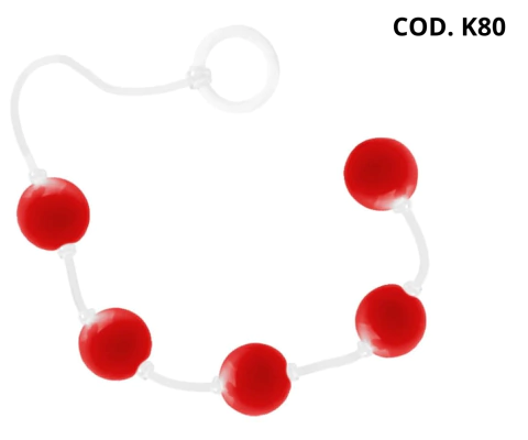 Bolinha Tailandesa Grande 2,5Cm 05 Unidades Êxtase / COD. K80