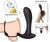 Anel com massageador prostático/ 10 vibração/ Recarregável/ controle remoto/ Prova d'água/ silicone/ silencioso na internet