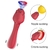Rosa 2 em 1 / 5 Sucção/ 10 vibrações/ Recarregável / COD. A140 - loja online