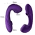 Vibrador com 2 Sugador / 7 Vibrações/ Recarregável / COD. A105 -  Sex Shop Goiânia GREGO - ENTREGA DISCRETA 