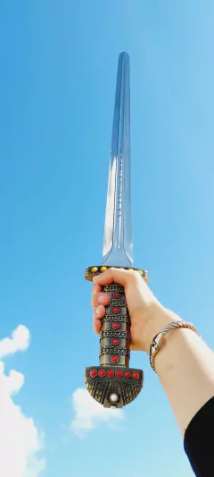 Espada Rei Ragnar Vikings com Expositor de Parede - comprar online