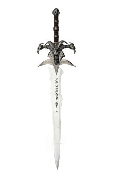 Espada Warcraft Frostmourne com Expositor de Parede - OLordNerd