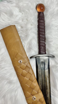 Espada Uhtred The Last Kingdom Artesanal Afiada e Temperada na internet