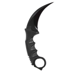Faca Karambit Tactical CS fulltang Black + Bainha - loja online