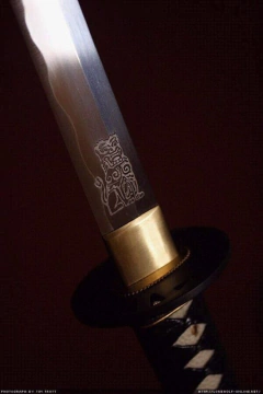 Imagem do Katana Hattori Hanzo Kill Bill com Suporte de Mesa