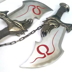 Espada Kratos God of War com Expositor de Parede na internet