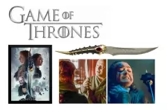 Adaga Arya Stark Catspaw com Expositor de Parede - OLordNerd