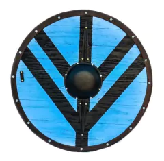 Imagem do Escudo Nórdico Viking Artesanal