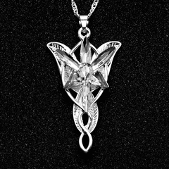 Colar elfico Evenstar Arwen Undómiel - OLordNerd