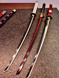 Katana Afiada Sandai Zoro One Piece Fulltang - loja online