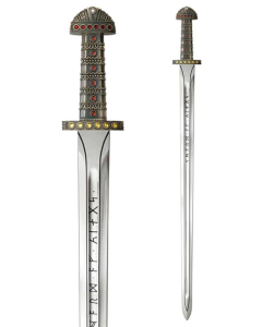 Espada Rei Ragnar Vikings com Expositor de Parede - loja online
