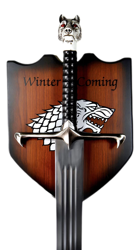 Espada Jon Snow Garra Longa Livro com Expositor de Parede - comprar online