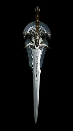 Espada Warcraft Frostmourne com Expositor de Parede - loja online
