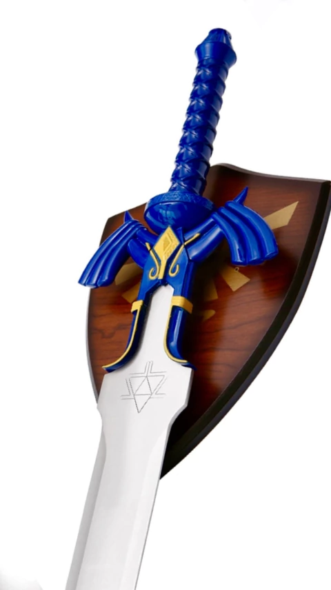Espada Link Zelda Master com Expositor de Parede - comprar online