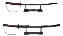 Katana Bleach Ichigo Bankai com Suporte MDF - OLordNerd