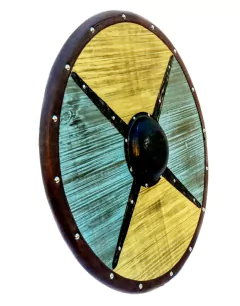 Escudo Nórdico Viking Artesanal - OLordNerd