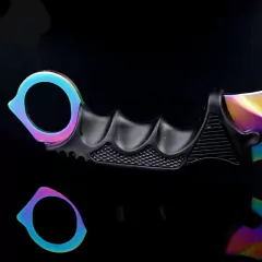 Faca Karambit Tactical CS fulltang Fade + Bainha - loja online