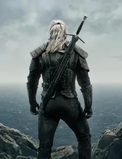 Espada Geralt The Witcher Netflix com Bainha - OLordNerd