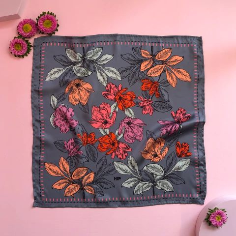 Maxi Pañoleta tropical gray