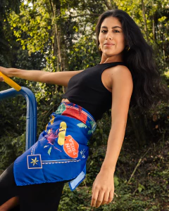 Maxi Pañoleta Jana Blue - HIP Universo estampado - Ropa y Accesorios para mujer 