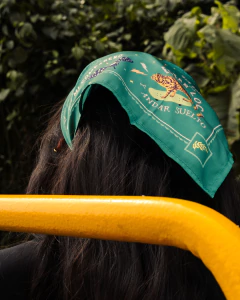 Pañoleta 45x45 Coco Green - tienda online