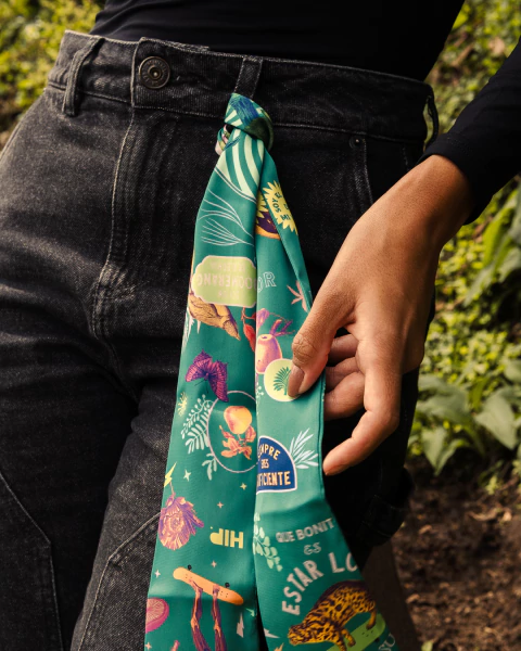 Pañoleta Twy 7x88 Coco Green - comprar online