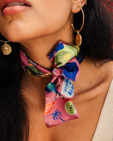 Pañoleta Twy 7x88 Jana Uva - comprar online