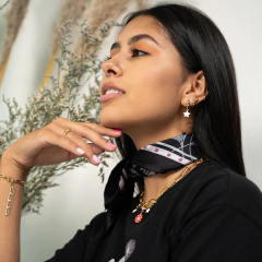 Pañoleta Florecer 45x45