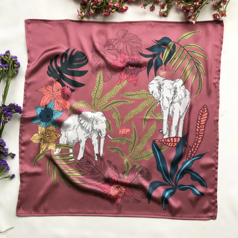 Pañoleta Asia 70x70