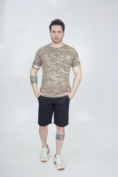 Camiseta Masculina EC Company Camuflada Mix na internet