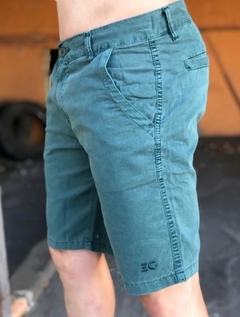 Bermuda Masculina Ec Company - Basica Verde - comprar online