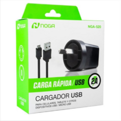 12467 CARGADOR NOGANET 3A NGA-358 BLANCO