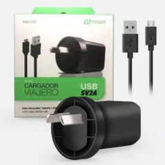 12468 CARGADOR NOGANET 3A NGA-358 NEGRO