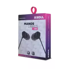 12510 AURICULAR SOUL S89 MANOS LIBRES ROJO - comprar online