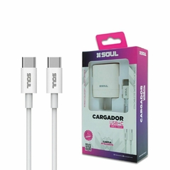 13102 CARGADOR SOUL TIPO C A TIPO C 20W CVJ-PD20WT