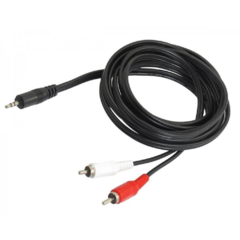 308 CABLE 2 RCA A PLUG 3.5 STEREO - comprar online