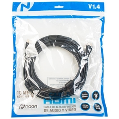 3855 CABLE HDMI 10 MTS NOGANET HDMI-10M/M 1.4