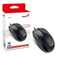 10470 MOUSE GENIUS DX-110 USB NEGRO - comprar online