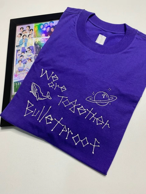 Camiseta Oversized - We are together bulletproof - comprar online