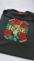 Camiseta The Rose Tour - Defeito bordado centímetros acima - Pronta entrega - comprar online