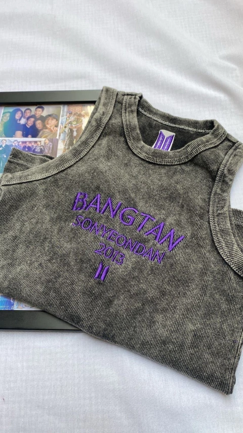 Regata canelada - bangtan sonyeondan - comprar online