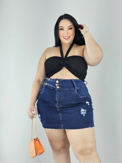 Cropped tricô - comprar online